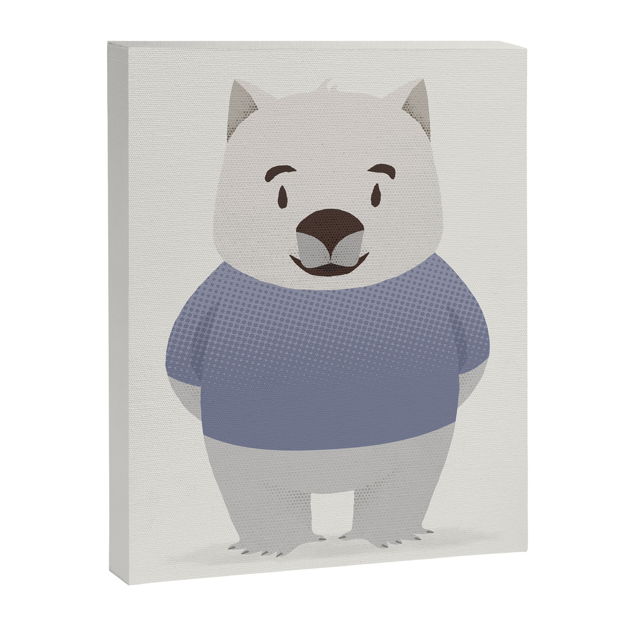 Kiddie Wombat Canvas Print Gallery Image 8