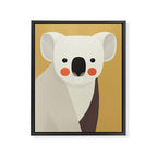 Koala, Animal Portrait Framed Canvas Print Gallery Image 8