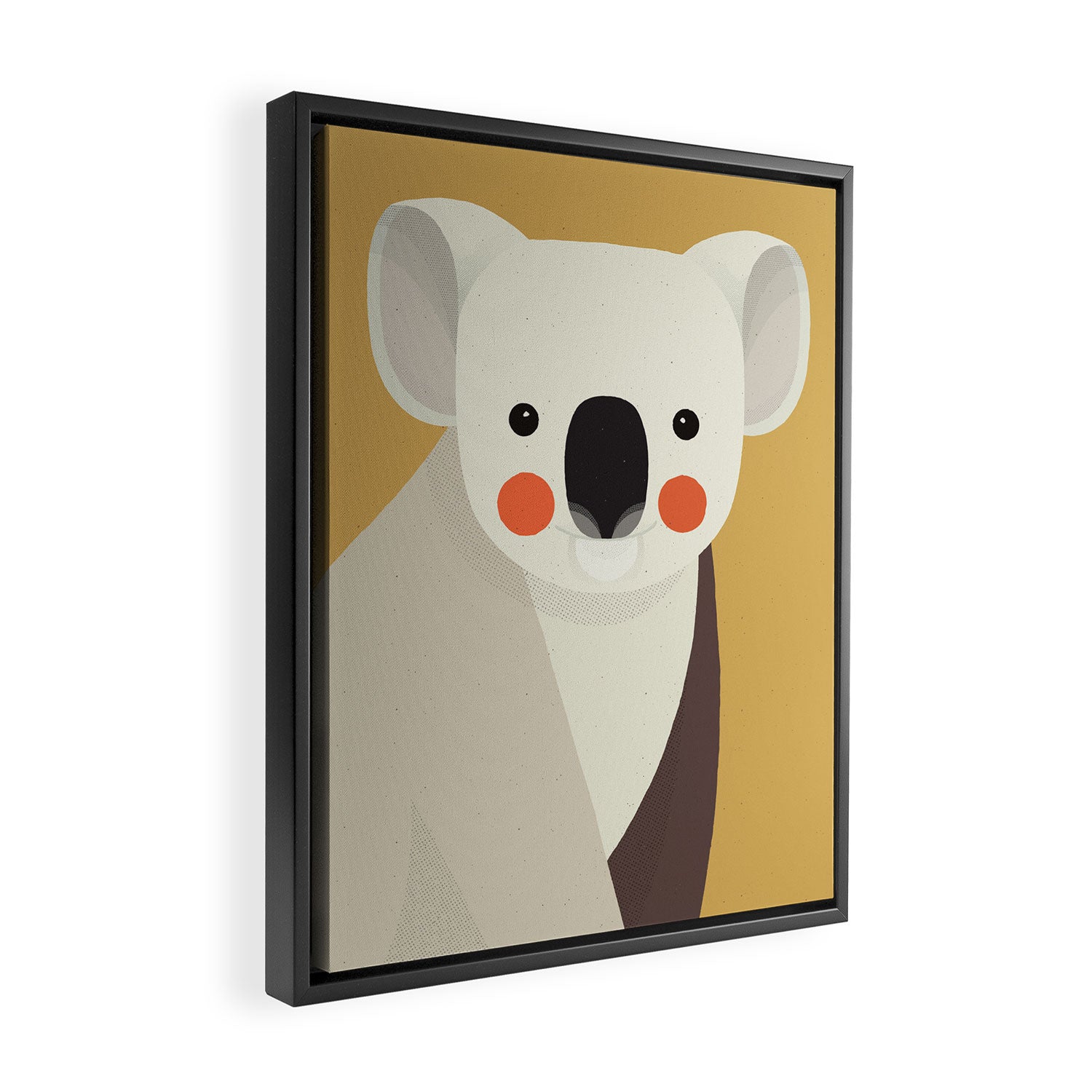 Koala, Animal Portrait Framed Canvas Print Gallery Image 2