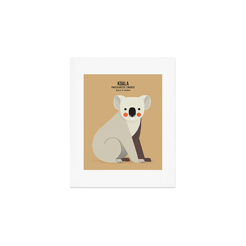 Koala, Wildlife of Australia Art Print Gallery Image 1