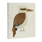 Laughing Kookaburra, Bird of Australia Canvas Print Gallery Image 8