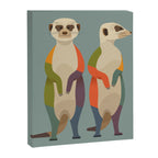 Meerkats Canvas Print Gallery Image 8