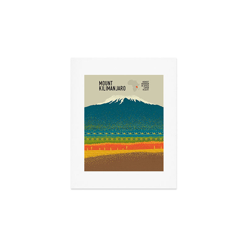 Mount Kilimanjaro Art Print Gallery Image 1