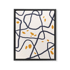 Mountain Contour I Framed Canvas Print Gallery Image 8