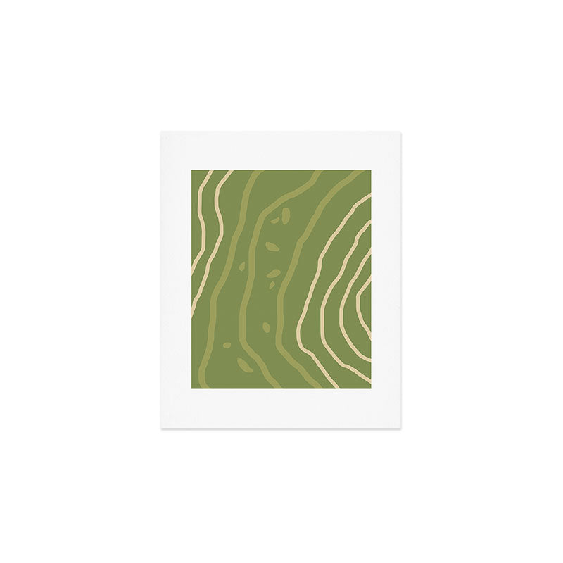 Mountain Contour III Art Print Gallery Image 1