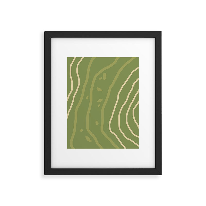 Mountain Contour III Framed Art Print Gallery Image 6
