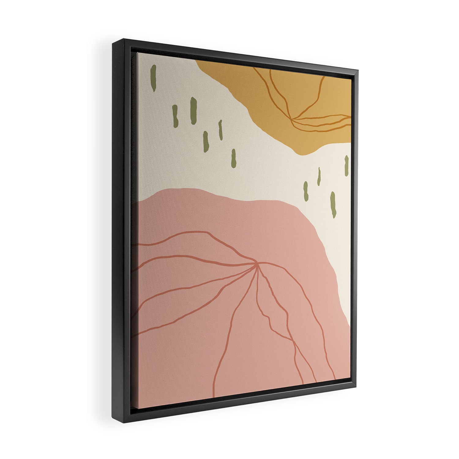 Mountain Trails Framed Canvas Print Gallery Image 2