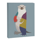 Otter Canvas Print Gallery Image 8