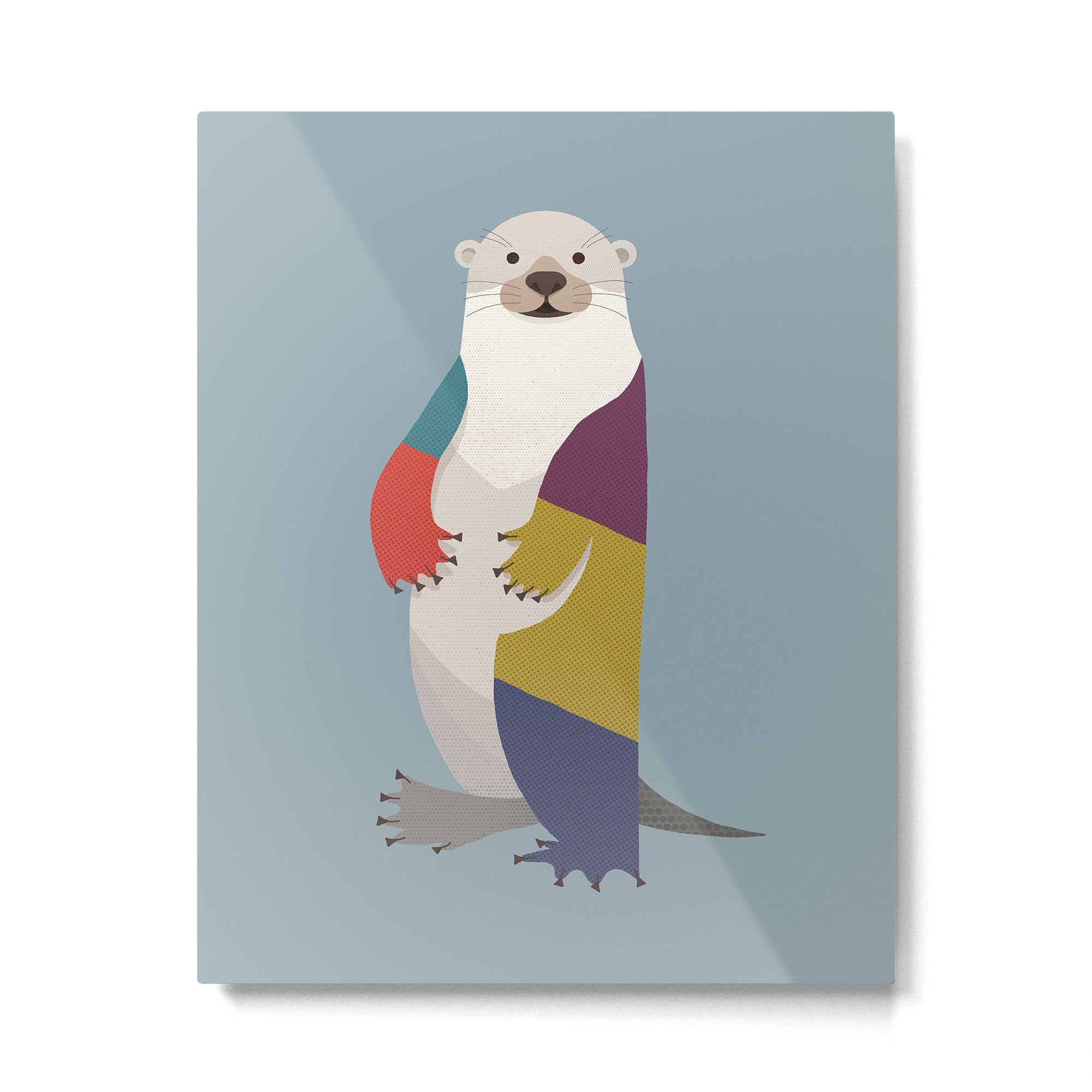 Otter Metal Print Gallery Image 6