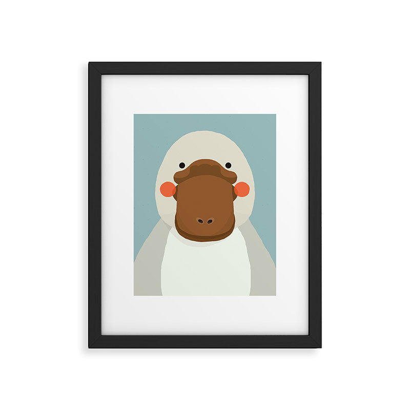 Platypus, Animal Portrait Framed Art Print Gallery Image 6