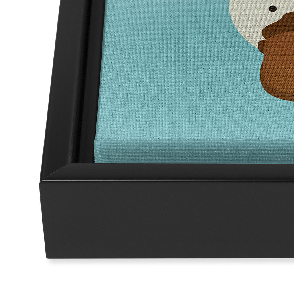 Platypus Framed Canvas Print Gallery Image 3