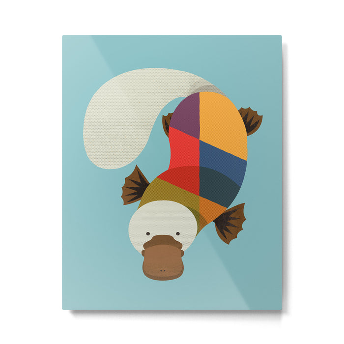 Platypus Metal Print Gallery Image 1