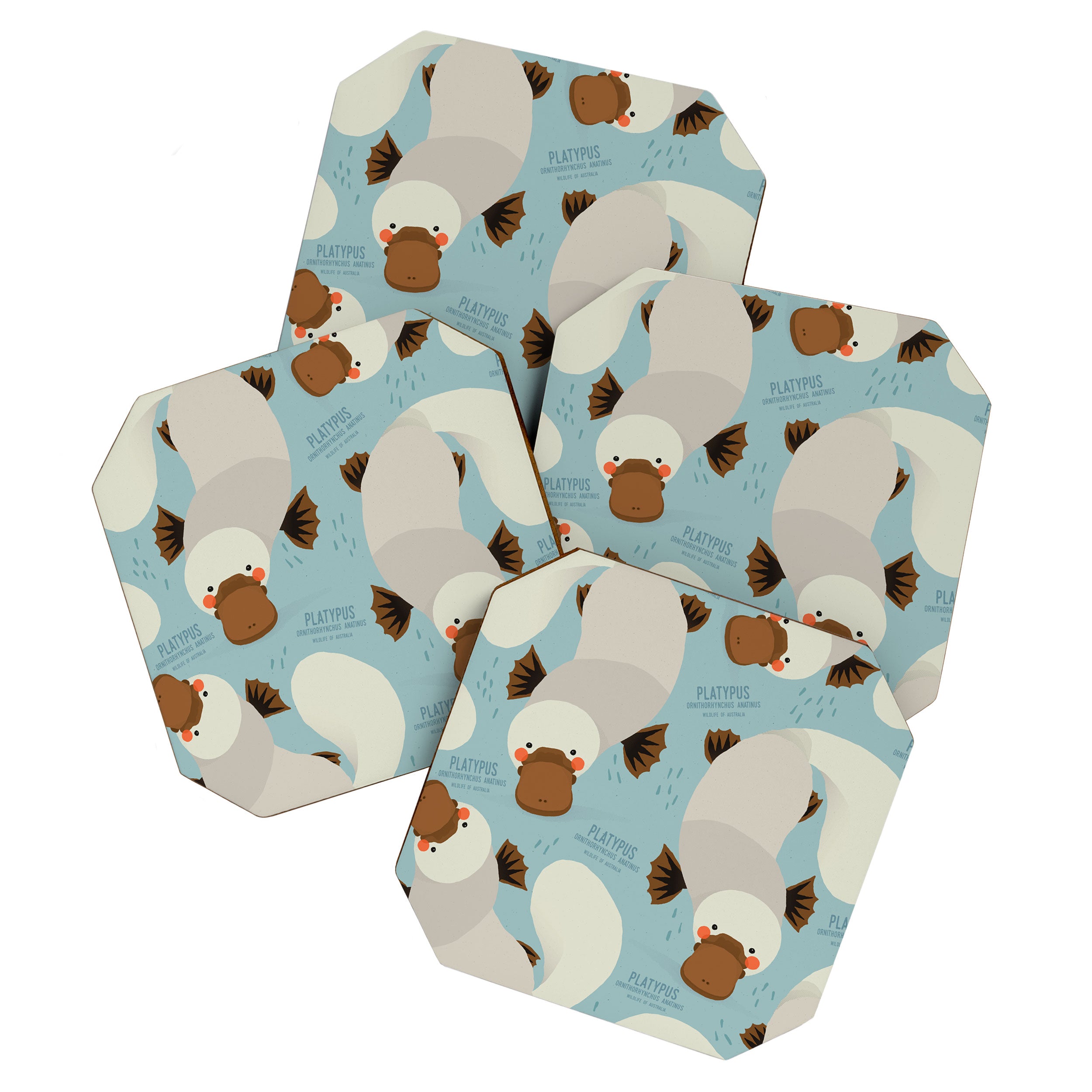 Platypus, Wildlife of Australia Coaster Gallery Image 1