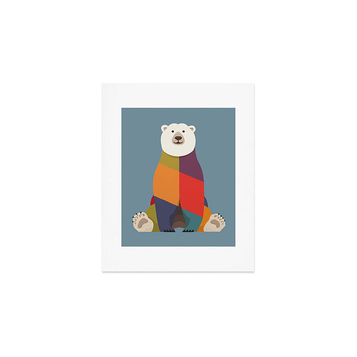 Polar Bear Art Print Gallery Image 1