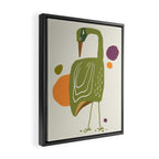Quirky Brolga Framed Canvas Print Gallery Image 2