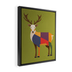 Red Deer Framed Canvas Print Gallery Image 2