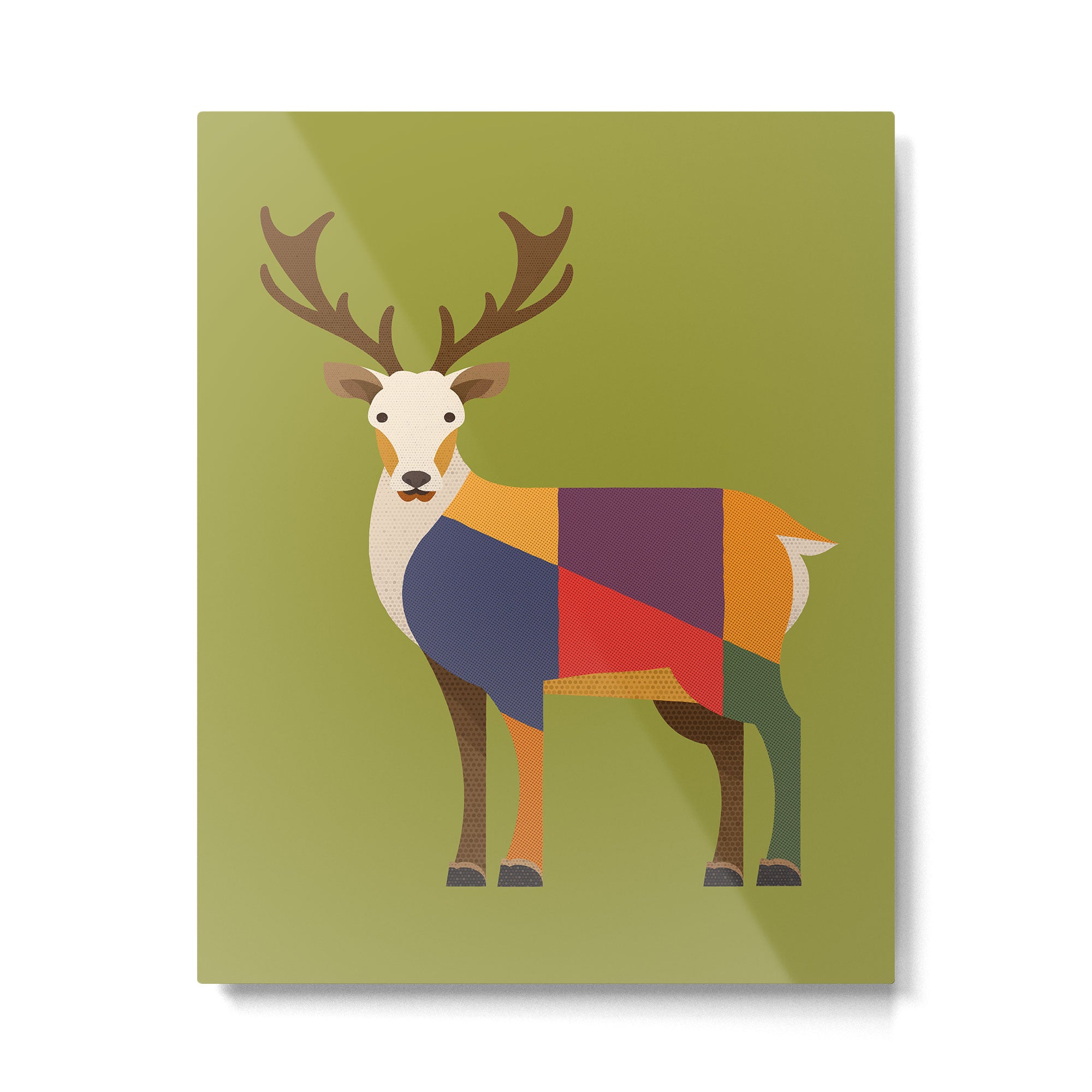Red Deer Metal Print Gallery Image 6
