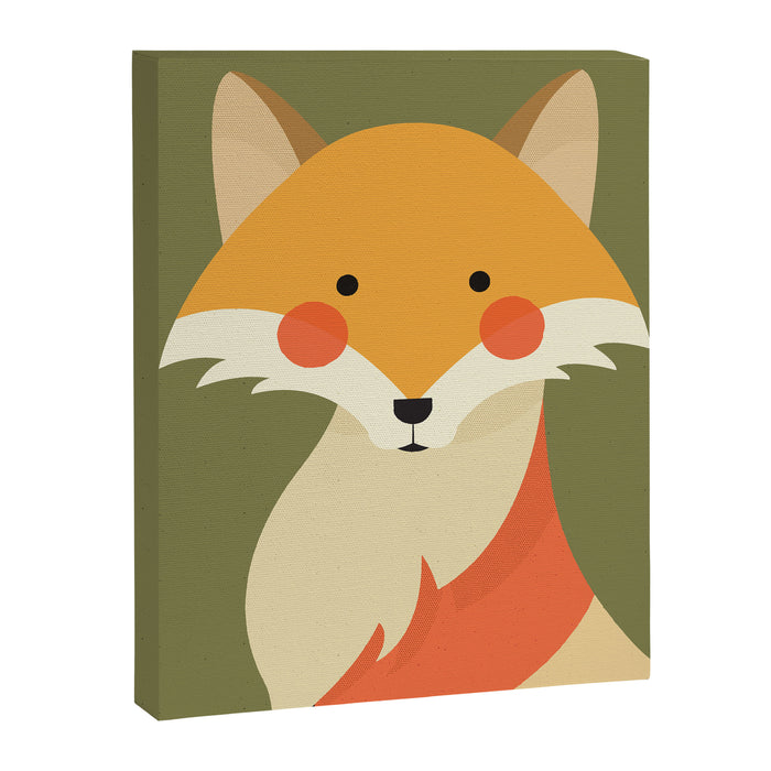 Red Fox, Animal Portrait Canvas Print Gallery Image 1