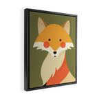 Red Fox, Animal Portrait Framed Canvas Print Gallery Image 2