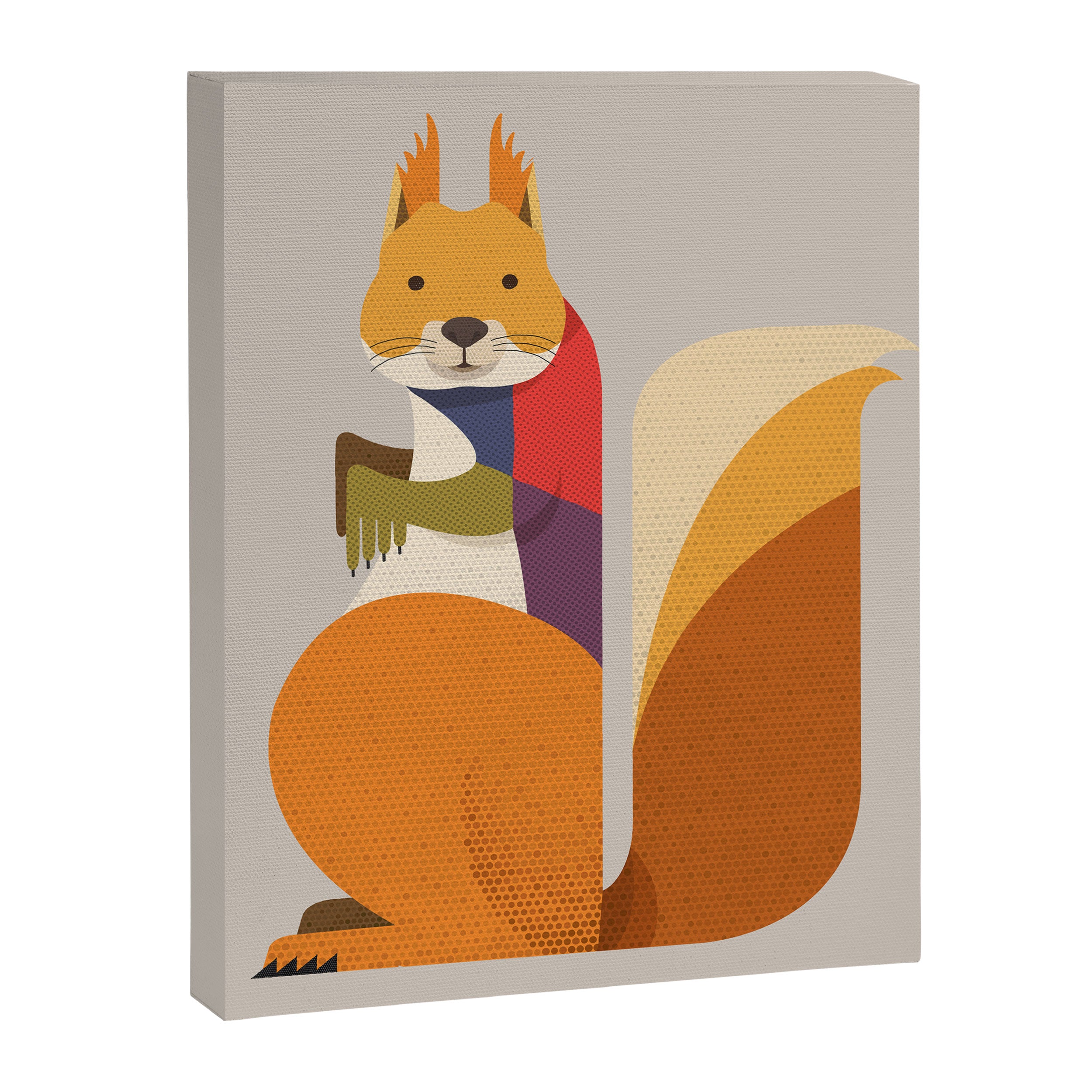 Red Squirrel Canvas Print Gallery Image 8