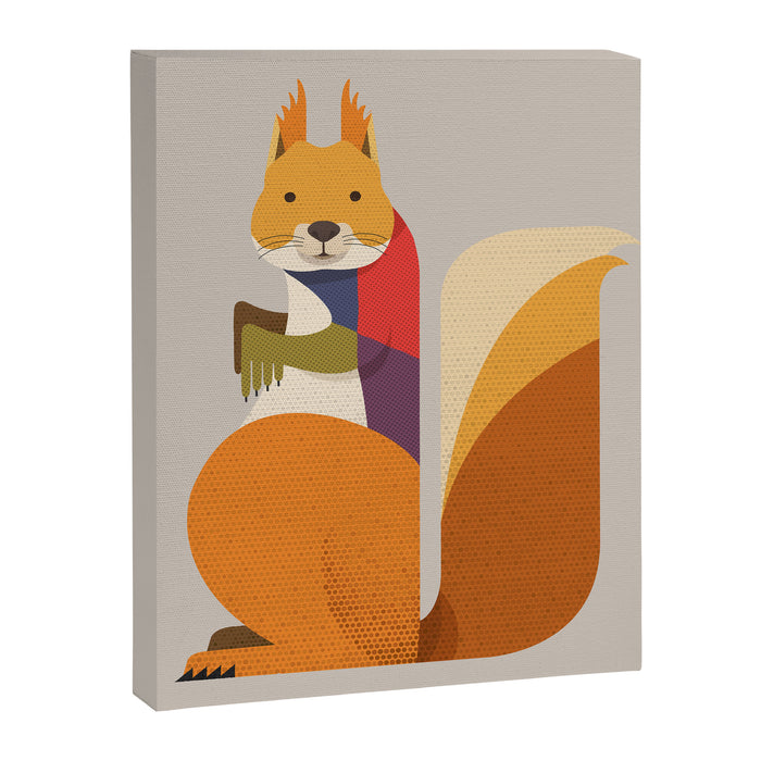 Red Squirrel Canvas Print Gallery Image 1
