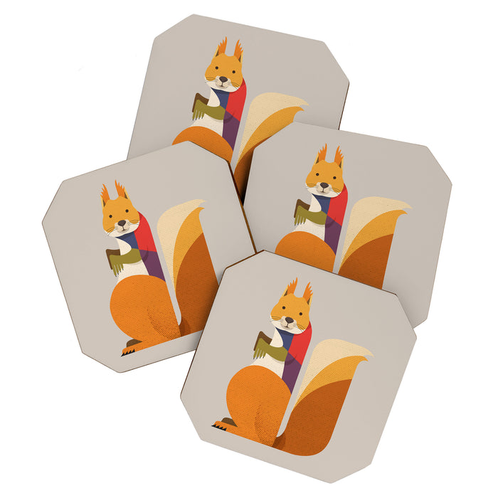 Red Squirrel Coaster Gallery Image 1