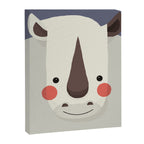 Rhinoceros, Animal Portrait Canvas Print Gallery Image 8