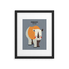 Rhinoceros, Wildlife of Africa Framed Art Print Gallery Image 6