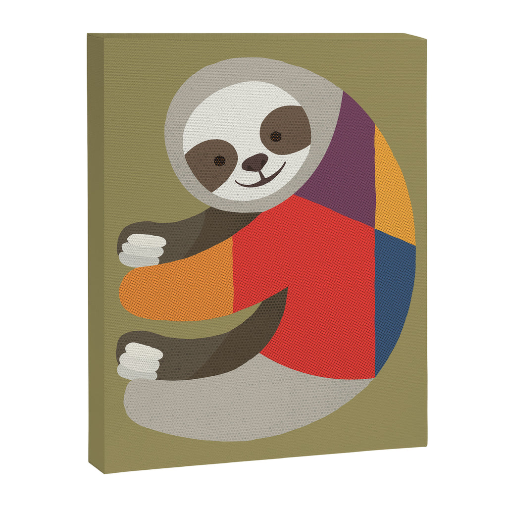 Sloth Canvas Print Gallery Image 8