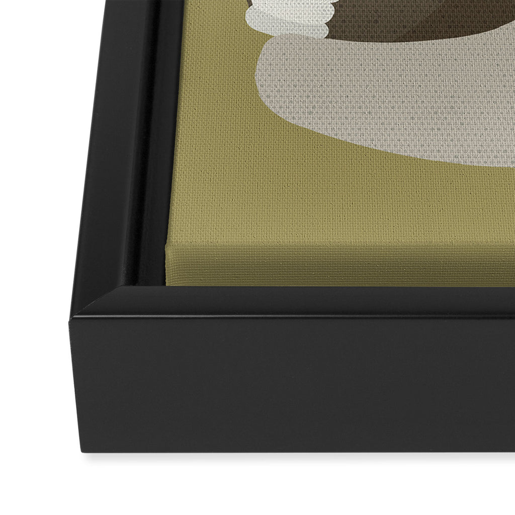 Sloth Framed Canvas Print Gallery Image 3