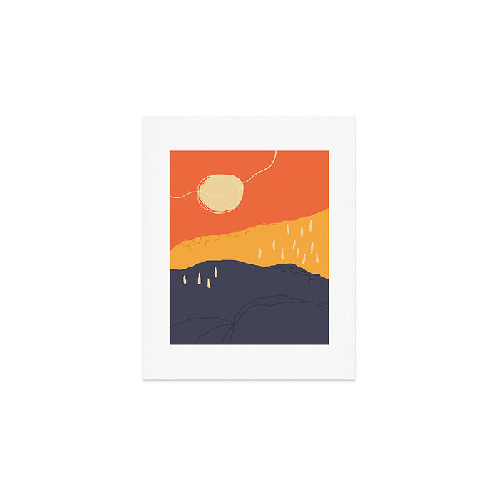 Sunrise Mountain Art Print Gallery Image 1