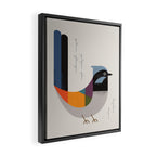 Superb Fairywren Framed Canvas Print Gallery Image 2