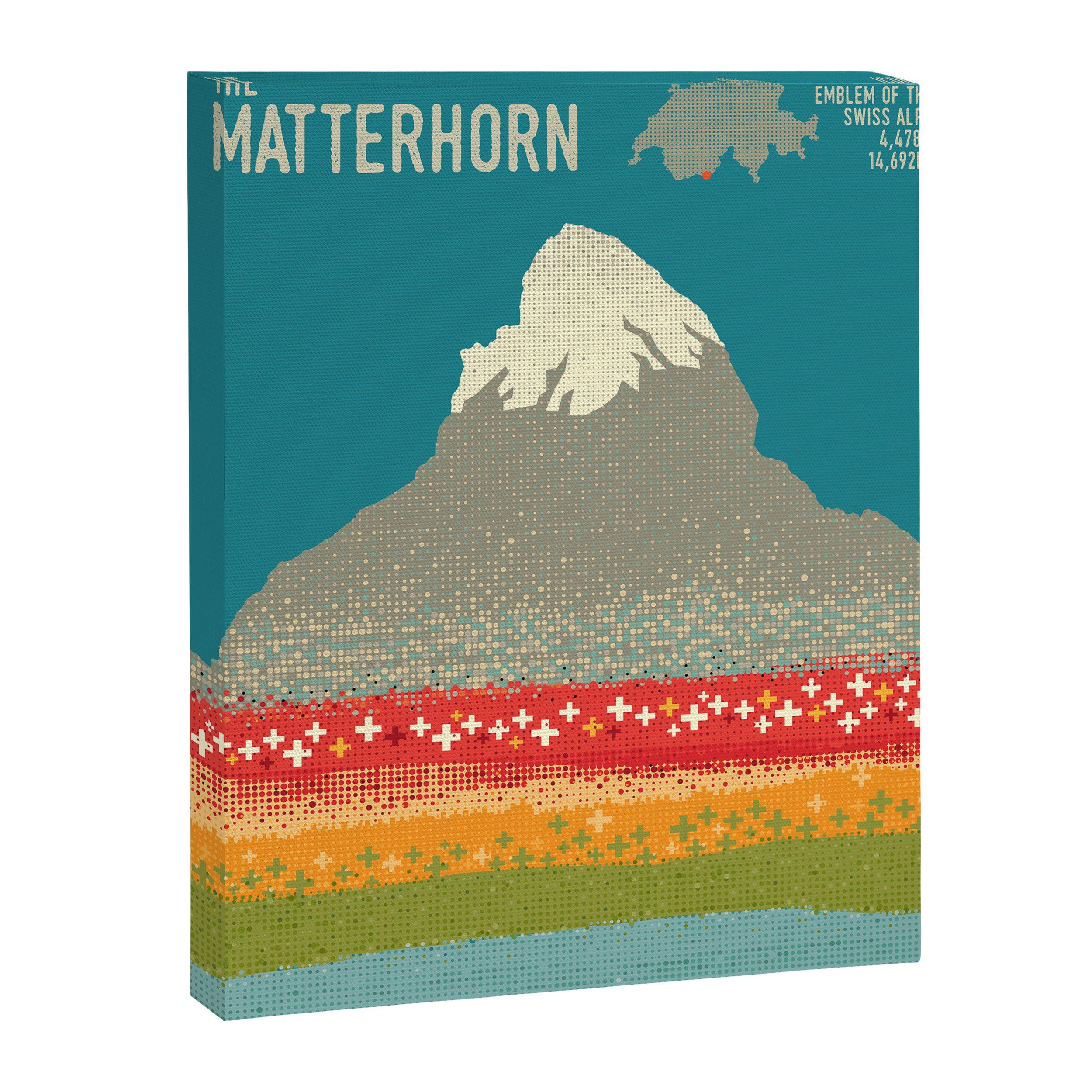 The Matterhorn Canvas Print Gallery Image 8
