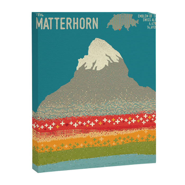 The Matterhorn Canvas Print Gallery Image 1