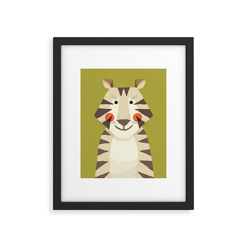 Tiger, Animal Portrait Framed Art Print Gallery Image 6