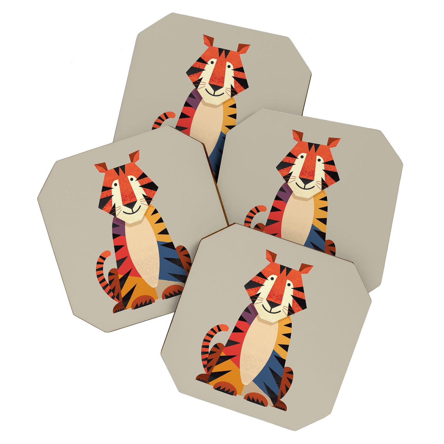 Tiger Coaster Gallery Image 1