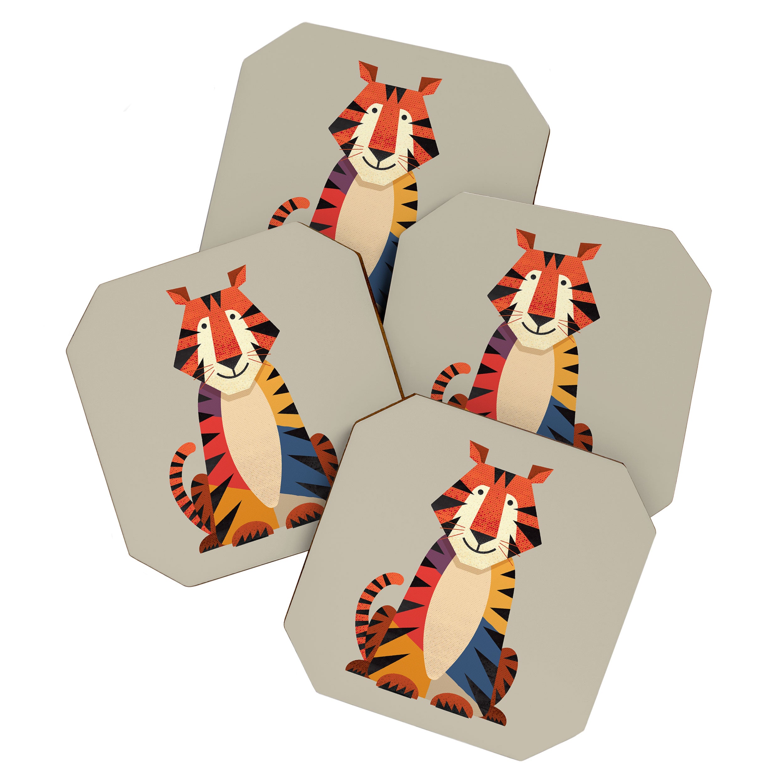 Tiger Coaster Gallery Image 1