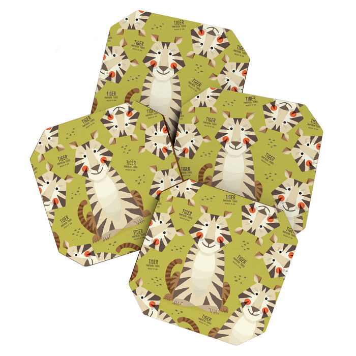Tiger, Wildlife of Asia Coaster Gallery Image 1