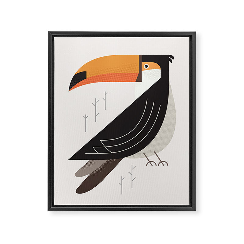 Toucan, Bird of South America Framed Canvas Print Gallery Image 8