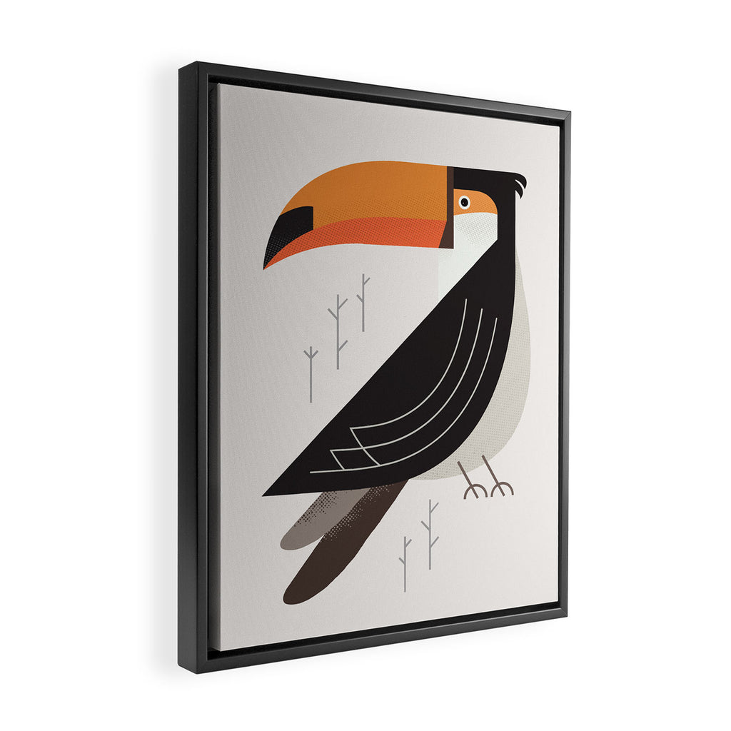 Toucan, Bird of South America Framed Canvas Print Gallery Image 2