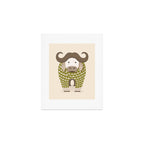 Whimsical Cape Buffalo Art Print Gallery Image 1