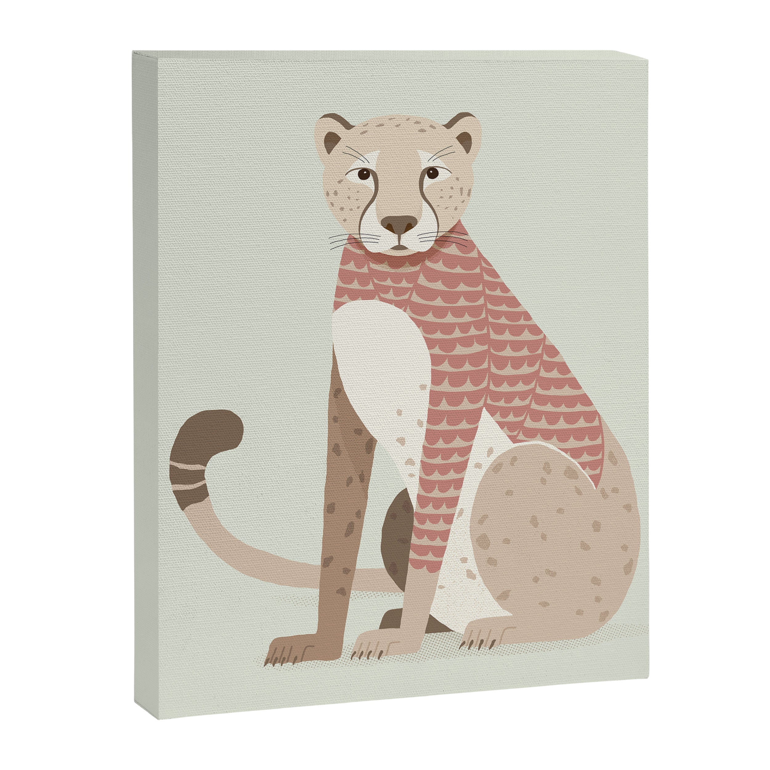 Whimsical Cheetah Canvas Print Gallery Image 8