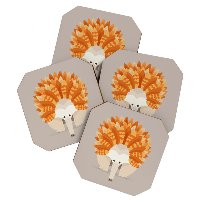 Whimsical Echidna Coaster Gallery Image 1