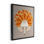 Whimsical Echidna Framed Canvas Print Gallery Image 2