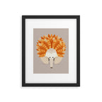 Whimsical Echidna Framed Art Print Gallery Image 6