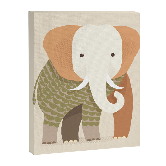 Whimsical Elephant Canvas Print Gallery Image 1