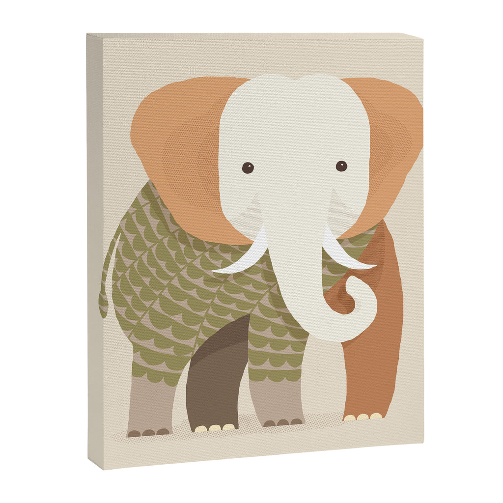Whimsical Elephant Canvas Print Gallery Image 8