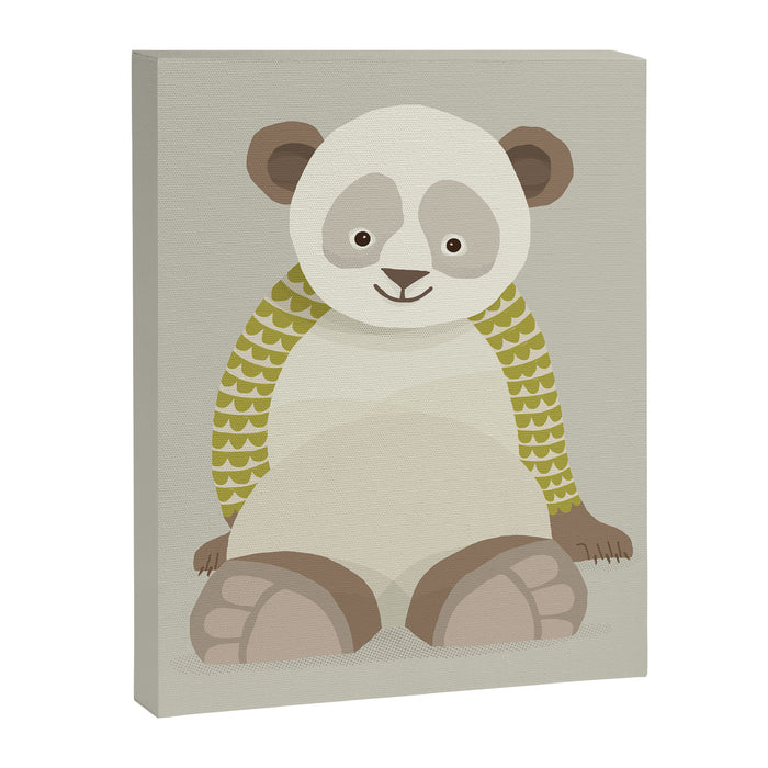 Whimsical Giant Panda Canvas Print Gallery Image 1