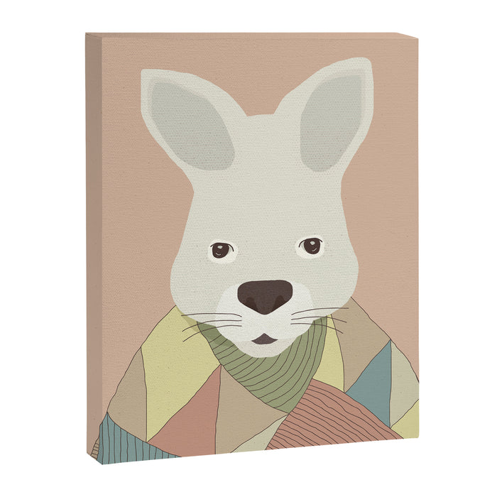 Whimsical Kangaroo II Canvas Print Gallery Image 1