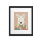 Whimsical Kangaroo II Framed Art Print Gallery Image 6